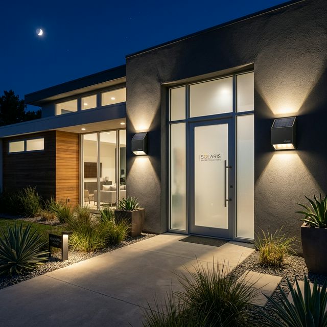 Aplique Solar de Pared