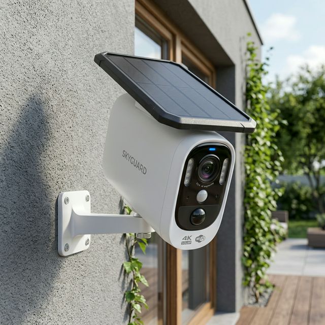 Cámara Seguridad WiFi Solar