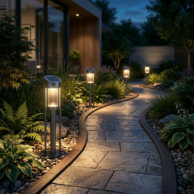 Luz Solar de Jardín