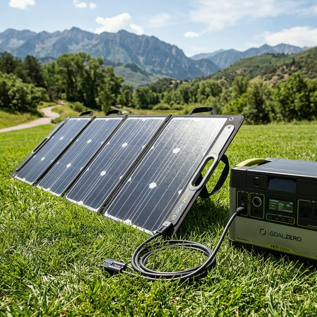 Panel Solar Plegable 100W